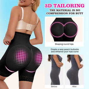 <span class=keywords><strong>Faja</strong></span> <span class=keywords><strong>Short</strong></span> Colombiana Moldeadora Postoperatoria de Alta Compresión para Liposucción BBL con Levantamiento de Glúteos y Entrenador de Cintura para Mujer - Product Image 6