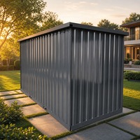 Unité de stockage portable et étanche pour équipements, matériaux, outils et stockage commercial