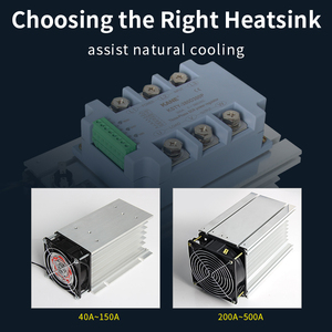Kane thông minh va điều chỉnh điện áp mô-đun 380V ba giai đoạn rắn Relay 60A 80A 100A 150A <span class=keywords><strong>200A</strong></span> 350A <span class=keywords><strong>SSR</strong></span> công suất cao Epoxy - Product Image 5