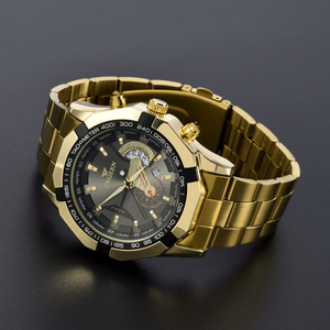 Conjunto <span class=keywords><strong>de</strong></span> reloj <span class=keywords><strong>de</strong></span> lujo con cadena <span class=keywords><strong>cubana</strong></span> para hombre y <span class=keywords><strong>mujer</strong></span>, conjunto <span class=keywords><strong>de</strong></span> reloj <span class=keywords><strong>de</strong></span> cuarzo <span class=keywords><strong>de</strong></span> acero inoxidable con cadena <span class=keywords><strong>de</strong></span> estilo Hip Hop para regalo - Product Image 3