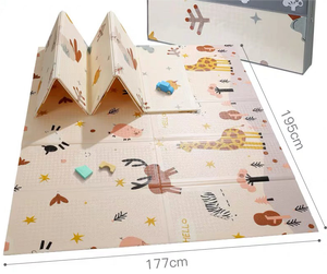 <span class=keywords><strong>Manta</strong></span> plegable para gatear para bebés de alta calidad, Alfombra de juego para actividades infantiles, alfombrilla para gimnasio, plataforma para niños - Product Image 2