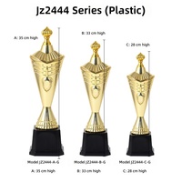 Trophées en plastique faits à la main pour événements transfrontaliers, concours de danse, discours, concours de musique, matchs de basketball - Vente en gros
