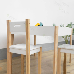 Ensemble <span class=keywords><strong>table</strong></span> et chaise interactif en bois durable pour enfants, idéal pour l'apprentissage, la <span class=keywords><strong>lecture</strong></span>, la chambre et le salon - Product Image 4