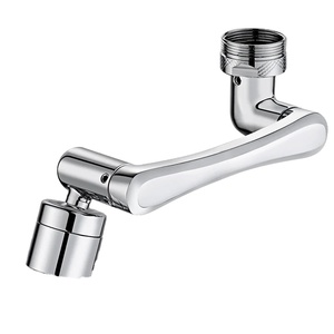 1080 Multi-angle Telescopic Adjustable Swivel Sink Faucet Extender with 2 Water Outlet Modes - Product Image 1