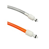 Raccords rapides en plastique à valve mâle CPC BRT 1/4 3/16 1/8 pouce pour tuyaux d'eau/air, pression 8,3 bars, -40°C