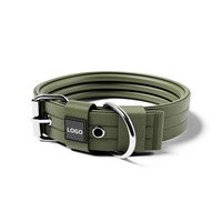 Collier tactique pour chien personnalisé en néoprène doux rembourré avec boucle en métal, nouveau design, pour l'entraînement des chiens