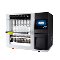 Analyseur de fibres de laboratoire avancé, graines de grains, plantes, aliments pour animaux, test des nutriments alimentaires, analyseur de fibres brutes pour laboratoire