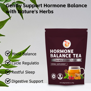 Té para el Equilibrio Hormonal OEM ODM, Suplemento Instantáneo en Polvo de Chaste Tree y Frambuesa Roja para Adultos, Apoya la Composición Corporal Saludable - Product Image 3