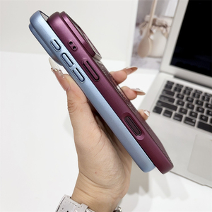 เคสโทรศัพท์มือถือแบบรังผึ้งแม่เหล็กคุณภาพสูงสำหรับ iPhone 18 17 16 15 Pro Max ฝาหลังแข็งแบบด้าน - Product Image 6