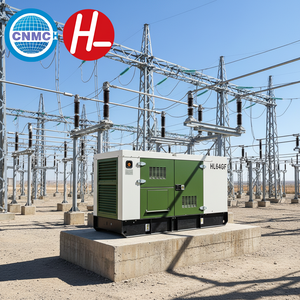 เครื่องกำเนิดไฟฟ้าแบบเงียบ 40kW 50kVA พร้อมสวิตช์โอนถ่ายอัตโนมัติ ระบายความร้อนด้วยน้ำ รุ่น HL40GF ประสิทธิภาพสูง ทำงานได้ด้วยประสิทธิภาพสูงสุดถึง 99% - Product Image 3