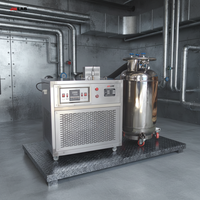 Cryostat pour essai d'impact, chambre basse température à refroidissement par azote liquide, réservoir cryogénique pour essai d'impact