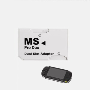 <span class=keywords><strong>Adaptador</strong></span> de ranura doble para tarjeta <span class=keywords><strong>SD</strong></span> TF, convertidor universal de tarjeta de memoria para <span class=keywords><strong>PSP</strong></span> Pro Duo - Product Image 5