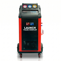 Mesin LAUNCH AC VALUE 1000PLUS Dual Refrigerant Recovery Recharge Machine R134a R1234yf Stasiun Servis AC Mobil Otomatis