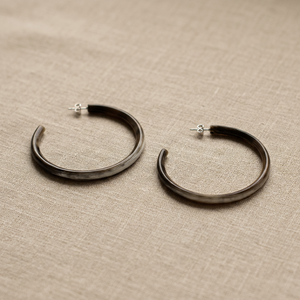 Best Selling Handmade Horn Hoop <b>Earrings</b> Custom Fashion Jewelry for Kids' Weddings & Parties <b>Cute</b> Children's Gifts - Product Image 2