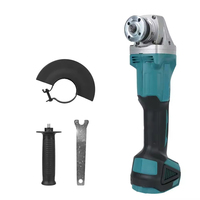 Meuleuse d'angle sans fil professionnelle 21V sans balais 8500 tr/min, machine de meulage électrique portable pour la découpe du béton
