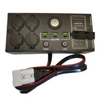 12V 24V universel Portable Usb Qc3.0 Pd commutateur contrôle Dcdc chargeur Mini boîtier d'alimentation avec boîtier de commande