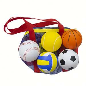 Balle anti-stress en mousse PU écologique 70mmD – Logo personnalisé, cadeau promotionnel, douce et sûre, pour bureau/équipe, balle d'entraînement - Product Image 6