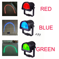 Sistema anticolisión peatonal de punto azul, luces de advertencia de seguridad para almacén, carretilla elevadora, luz de trabajo en forma de U