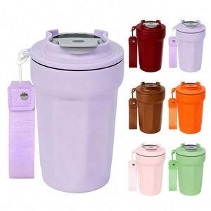 แก้วกาแฟสแตนเลสสตีลลดราคาพิเศษ สำหรับโปรโมชั่น เก็บความร้อน-เย็น ดีไซน์โดดเด่น 316  พร้อมสกรีนโลโก้ - Product Image 6