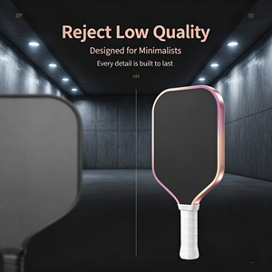 Ensemble de raquettes de pickleball en fibre de verre composite de qualité supérieure, 2 raquettes, 4 balles de pickleball, légères, avec sac de transport - Product Image 5