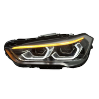 Accessoires automobiles SJC pour BMW X1 F48 F49 2016 - 2019, phares jaunes et blancs, mise à niveau DRL LED laser, feux avant de voiture