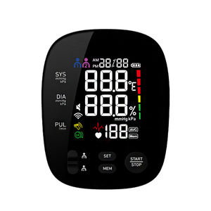 Monitor de pressão arterial, braço superior, máquina digital bp automática para uso doméstico, medidor de monitoramento da taxa de pulso - Product Image 2