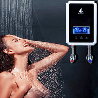 Prix de gros Mini douche chauffe-eau numérique électrique chauffe-eau électrique instantané sans réservoir