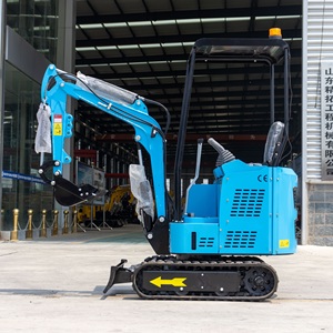 Productos Más Vendidos: Mini Excavadora Azul de 1.5 Toneladas con Control Hidráulico y Tubo de Drenaje de Aceite para una Fácil Manipulación - Product Image 4