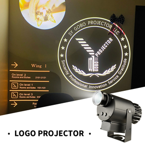 New Product Outdoor Rotate Gobo <strong>Projector</strong> Festival 4 Logos Free Custom Advertising Projection Lamp IP65 - Product Image 1