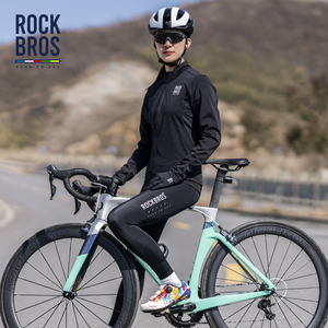 ROCKBROS SERIE ROAD SKY Vendita Calda <span class=keywords><strong>Pantaloni</strong></span> Lunghi da Ciclismo per <span class=keywords><strong>Donna</strong></span> in Nylon ad Asciugatura Rapida Traspiranti con Imbottitura 3D Personalizzati a Compressione - Product Image 5