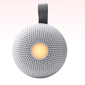 Las mejores 15 canciones de música de ruido blanco <span class=keywords><strong>para</strong></span> bebés, entrenador de sueño de salud inteligente con luz nocturna, altavoz de ayuda <span class=keywords><strong>para</strong></span> <span class=keywords><strong>dormir</strong></span> portátil, Color blanco - Product Image 1