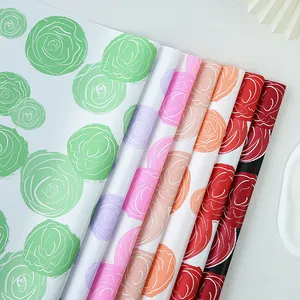 Flower wrapping paper Floyd series rose Carnations wrapping paper art paper