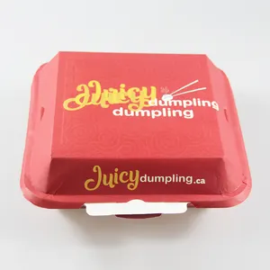 Biodegradable Takeaway Take Out Fast Food Packaging Box Food Containers Biodegradable Packaging