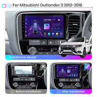 Junsun-Autoradio Android pour Mitsubishi Outlander 3 de 2012 à 2018, avec navigation multimédia