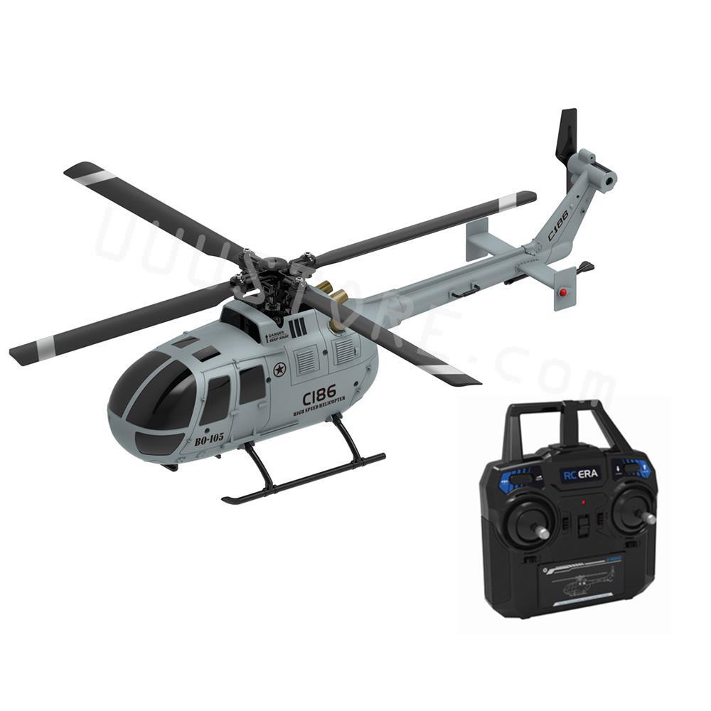 C186 BO105 2.4Ghz Kids' RC Drone 4-Propellers 6-Axis Electronic