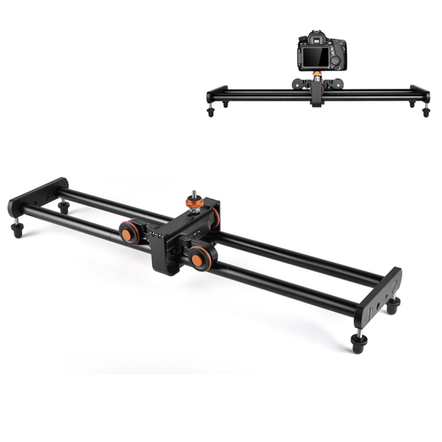 YELANGU L4X-BE Camera Video Track Dolly Motorized Electric Slider Dolly for Smart Phone Camera Camera Slider Dolly Car