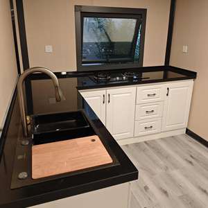 Maison modulaire préfabriquée en conteneur portable Petites maisons intégrées Pliage préfabriqué Maison mobile transportable à faible coût - Product Image 5