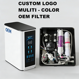 Purificateur d'eau intelligent 110V 220V 100-800GPD pour usage domestique, machine à eau potable directe, filtre intelligent à cinq niveaux, hôtels, filtration à 5 étapes - Product Image 1