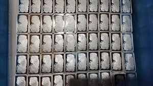 Barre d'or plaquée or véritable Suisse Lady, en cuivre pur, modèle PAMP Lady Fortuna, 41/24 mm - Product Image 6