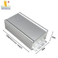 Boîtier de profilé en aluminium extrudé en alliage 6063 avec plaques d'extrémité pour boîtier de commande SMPS