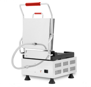 Máquina automática para hacer sándwiches Panini de acero inoxidable, parrilla de barbacoa de 220V para salchichas, hamburguesas, tostadas, bistec, condición nueva - Product Image 6