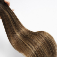 Extension de cheveux à double trame de qualité supérieure, couleur blonde ensoleillée, cheveux chinois, extensions de cheveux humains vierges Remy