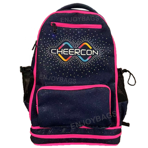 Zaino Personalizzato per Squadre di Cheerleading e Studi di Danza, per Competizioni Allstars Worlds, con Cerniera <span class=keywords><strong>in</strong></span> Qualsiasi Colore, <span class=keywords><strong>Borse</strong></span> per Ragazze <span class=keywords><strong>in</strong></span> Blu Navy - Product Image 5