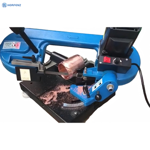 HORFENZ <strong>Mini</strong> Portable Metal <strong>Cutting</strong> <strong>Band</strong> <strong>Saw</strong> 1KW Motor 13x0.65mm Blade 85mm Work Length Home/Industrial Use Easy To Operate - Product Image 5