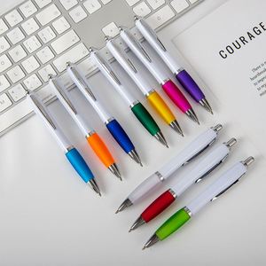 Stylo publicitaire personnalisé avec impression de logo, stylo à bille en plastique multicolore, cadeau promotionnel pour entreprise - Product Image 4