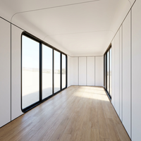 Maison Capsule Préfabriquée de Luxe Moderne, Modulaire, Type Apple Cabin, Mini-Maison, Pod de Bureau Mobile, à Panneaux Sandwich pour Hôtels, Appartements et Ateliers