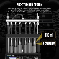 Autool CT500 Appareil à essence Efi Fei Professionnel Buse à essence Carburant Ultrasonique Gdi Injecteur Nettoyeur et Testeur Gdi Machine