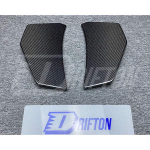 Parachoques trasero de fibra de carbono Canards laterales para Audi R8 Gen2 2016-2019 - Product Image 1