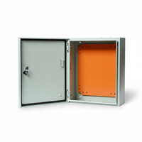 Boîtier de commutation en acier verrouillable IP65, armoire électrique, coffret pour équipement électronique