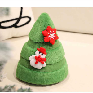 Hot Sale Cute Christmas Tree Cartoon Adorable Plush Toys Stuffed Animal Toys Plush Polyester <b>Claw</b> <b>Machine</b> Toys for Arcade <b>Game</b> - Product Image 1